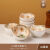 oein山茶花碗45英寸十只45英寸碗套装陶瓷简约创意吃饭面碗汤碗 4.5英寸碗6只山茶花