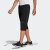 阿迪达斯 （adidas）速干舒适运动七分裤男女阿迪达斯官方 黑色 L S