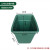 适用于户外垃圾桶内胆复合材料方形圆形梯形铝塑内胆桶果皮箱室外 26X32X32X48高 铝塑梯形桶