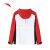 安踏（ANTA）炽热科技防泼水保暖梭织运动外套女新款户外风衣162417603 雪花白/经典红/基础黑 -1 S(女160)