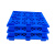 全新加厚塑料卡板塑胶托盘垫仓板九脚叉车托盘仓库防潮板栈板托板 蓝色（1.2X1.0米）新料7.5KG 高14CM