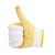 盛港（SHENGGANG）劳保手套加厚点胶线手套耐磨防滑橡胶手套工地防护涂胶手套 加厚防滑黄点12双