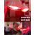 远红外线理疗灯美容院烤电烤灯家用取暖灯神灯理疗烤灯红外线灯泡 双头灯带滑轮调温可升降275W 100300W
