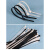 自锁式工业级尼龙扎带塑料束线带一次性捆绑卡扣标环保强力易拉工业品 8*200宽5.0毫米 长20厘米 白色