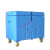 滚塑箱干冰储存箱专用超大容量320L滚塑保温冷藏耐负80度低温带 70升带轮子(可装50KG干冰)