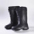 高筒加棉EVA泡沫雨靴男女冬季防水鞋水靴厨房防滑耐油食品靴 EVA材质（黑色高帮加棉） 43