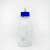 补料瓶盖补料瓶发酵瓶盖单孔双孔三孔四孔单通双通三通四通不锈钢定制 小号 一通