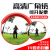 停车场交通室内外60广角镜道路转角球面镜反光镜防盗凹凸镜哈哈镜 4米镀锌立杆