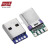 TYPE-C公头母头测试板DIY USB3.1带PCB板母座连接器四个焊点插头 TYEP-C 公母 配套 5套