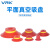 威尔克VRK F/VB系列工业平面真空吸盘单层机械手带肋吸盘 F15-2 红色硅胶 