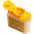 0.5L针座切割盒 锐器盒废物利器盒一次性方形 黄色 现货20只装