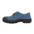 双安 新型耐油鞋蓝色 注塑包头棉布防滑耐磨工地工作劳保防护鞋 布面橡胶耐油鞋 40