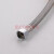 不锈钢丝编织软管；管长：400mm；接口孔径：DN15