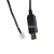 USB转RJ11 6P4C KV系列PLC与PC RS232通讯线 其他可定制 5m