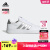 adidas BREAKNET 2.0休闲网球文化板鞋小白鞋女子阿迪达斯轻运动 白色/灰色 36