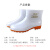 风一顺(FENGYISHUN) 耐油耐酸碱卫生雨靴 506 矮筒 高16cm 白色 37码 1双