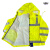 中神盾反光雨衣雨裤套装分体式工作服SWS-CDS-116劳保雨衣 170