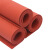 铸赢工业 硅胶发泡板垫 红色烫金版 海绵板 密封板 耐高温 单位：张  1米*1米*30mm厚 