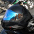 3C认证摩托车头盔男女全覆式机车安全头盔四季蓝牙全盔骑行 机甲黑白 XXL码