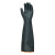 稳斯坦 WF100 加长橡胶手套乳胶手套 劳保手套防化工业乳胶耐酸碱手套 55cm