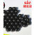 高精G5SIC碳化硅陶瓷球轴 5/5.556/5.953/6.35/6.747/7.144/7.93 碳化硅50mm