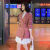 皮尔卡丹春季西装套装女连衣2024新款设计感韩版网红气质甜美高级两 砖红色[两件套] XS