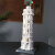 万格巨大型拼装故宫太和殿天安门兼容乐高积木高难度成人男孩女生玩具 比萨斜塔1334零件(49厘米高)