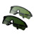 电焊眼镜焊工专用护目镜防强光切割机打磨焊接氩弧焊烧焊防护眼镜 浅绿色10付 (配眼镜袋+镜布