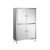 臻远ZY-BJG-6不锈钢碗柜厨房四门立柜保洁柜对开门150*50*180cm