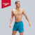 速比涛（Speedo）16英寸经典男子沙滩裤纯色轻盈度假沙滩裤水陆两用 深蓝色 S
