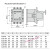 上海CJ20-100A63A160A250A400A630A220v380V三相电交流接触器 AC48V 发快递 x CJ20 -250A加厚合金点