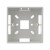 正泰(CHNT)明装塑料明盒 86型墙壁开关插座面板 NEH1-201雅白色