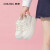 奥康（Aokang）官方女鞋 2024春季新款舒适百搭厚底小白鞋时尚滑板休闲鞋女 白色 35