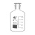 蜀牛高硼硅棕色透明小口试剂瓶细口瓶 250/500/1000/2500/5000ml 蜀牛牌高硼硅细口白125ml