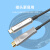 双下（SUAXUA）光纤Yype-C转HDMI线 4k高清音视频线USB3.1公对公AOC光纤延长线直头款80米 SX-QG4B80