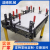 三维柔性焊接平台工装夹具铸铁平板机器人定位检测划线三维平板 1500*2000*200