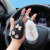 雷迪龙（RETFGTU）汽车钥匙包女创意可爱车载钥匙扣车用保护壳装饰通用车钥匙保护套 小熊钥匙包-黑色