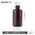 比克曼生物（BKMAM）PP塑料试剂瓶大广口瓶耐高温酸碱化学实验室样品瓶 【小口棕色】250mL-10个/包 1包