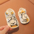 迪士尼（Disney）婴儿学步鞋夏季凉鞋6到12个月婴幼儿布鞋子春夏款0一岁宝宝学步前 卡通维尼熊 内长10cm