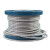 安达通 钢丝绳 透明包塑晾衣绳pvc涂塑防锈葡萄架钢丝 4mm 