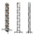 GIER JGD2-10铝合金快装脚手架双宽10层18.6m梯形架移动架多功能活动架装修工程梯爬梯斜梯款/个 非标定制