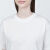 无印良品（MUJI）女式 天竺编织圆领短袖T恤打底衫女款内搭多巴胺早春新品BB2P5A4S 白色 M 160/84A