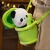 国潮熊有成竹创意挎包女生毛绒玩具可爱毕业礼物猫公仔 竹筒背包款 35cm竹子 熊猫30cm