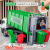 定制仿真垃圾车玩具儿童惯性耐摔垃圾分类桶环卫工程模型清洁男孩大号 【气压款】大号垃圾车绿色+2垃圾桶+40卡片
