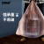 安赛瑞 商用彩色大号分类垃圾袋 加厚物业酒店 上海国家标准90×100cm棕色50只 24403