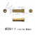 镀金Pogopin连接器铜柱母头圆形导充电铜针实心触点界面接触插针 M3061-1/1.8*6.3mm