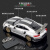 比美高1:43保时捷911:GT2RS车模合金汽车模型仿真正版蛙王车模 保时捷911:GT2:RS-银色