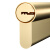 聚远（JUYUAN）铜制AB锁芯95mm正芯47.5+47.5铜制防盗门大门入户门锁双面防撬铜弹子通用型 5个