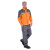 斯卡地尔（Scotoria）TC601长袖工作服套装 分体式春秋工服 舒适高棉 桔灰色 L