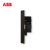 ABB轩致框开关插座一位三孔插座16AAF206-885;10183618 AF206-885